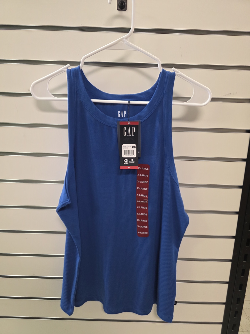 GAP Royal Blue Ribbed Tank